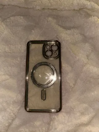 Funda iPhone con diamantes y MagSafe