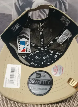 Gorra New Era 39Thirty Beige Talla única adulto