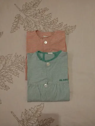 Conjunto 2 batas escolares T-10