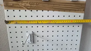 4 Organizadores de pared metálicos