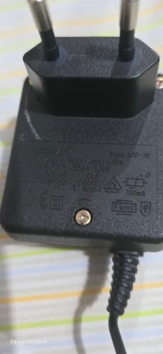 Cargador Nokia AC/DC Negro