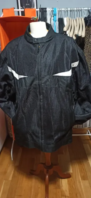 Chaqueta Moto Out Racing Negra talla. 8 XL