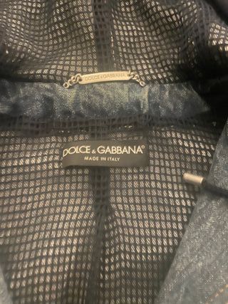 Dolce & Gabbana Cazadora Vaquera con Capucha