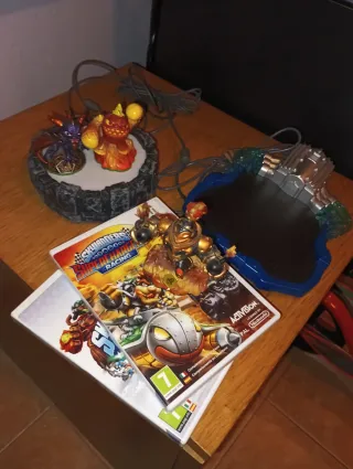 Lote Skylanders Giants y SuperChargers Wii