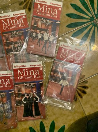 10 DVD Mina gli anni Rai dal 1959 al 1978