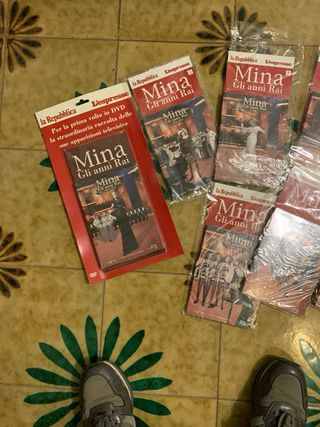 10 DVD Mina gli anni Rai dal 1959 al 1978