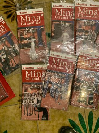10 DVD Mina gli anni Rai dal 1959 al 1978