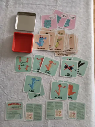 Juego de cartas Rapid Croco