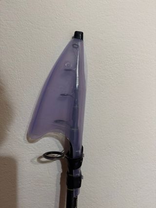 Caña de pescar con carrete