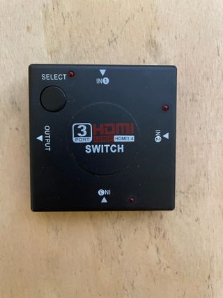 Conmutador HDMI 3 Puertos 1080p