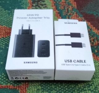 Cargador Samsung 65W PD Trio + Cable USB-C
