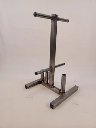 Soporte para discos de pesas 28 y 30 mm decathlon