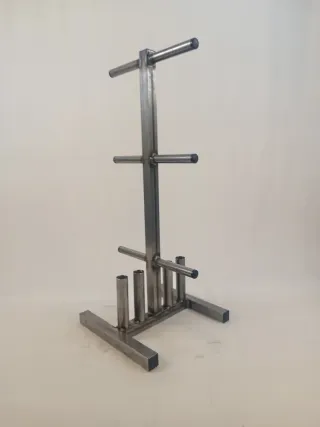 Soporte para discos de pesas 28 y 30 mm decathlon