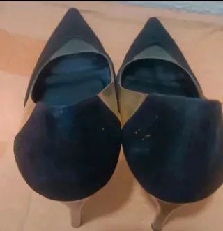 Zapatos Zara Tacón Negro