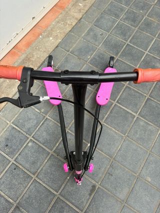 Patinete 3 ruedas niña rosa