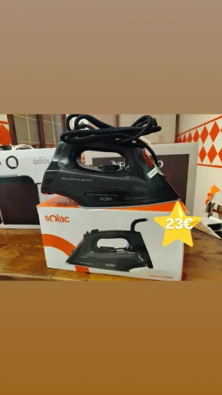 Plancha de vapor Solac PV2490