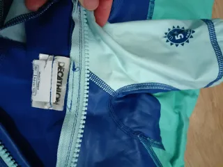 Neopreno infantil azul y verde 4 a 6 años