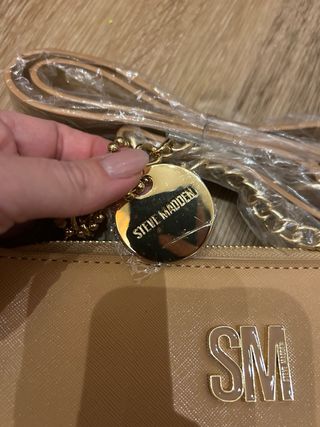 Borsa a tracolla Steve Madden rosa cipria