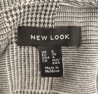 Vestido cuadros Príncipe de Gales Talla S