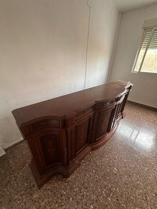 Mesa auxiliar comedor vintage madera