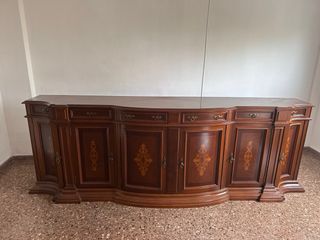Mesa auxiliar comedor vintage madera