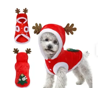 Disfraz Navideño Perro Reno