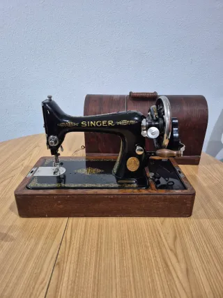 Máquina de coser Singer 99k manual (manivela)