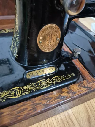 Máquina de coser Singer 99k manual (manivela)