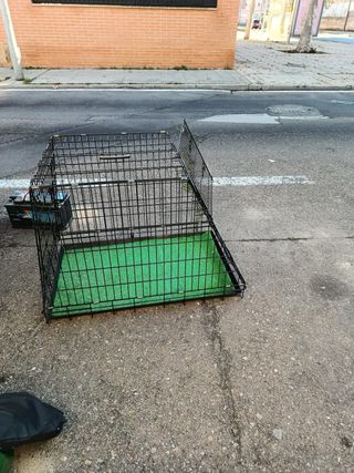 Jaula plegable 2 meses de uso