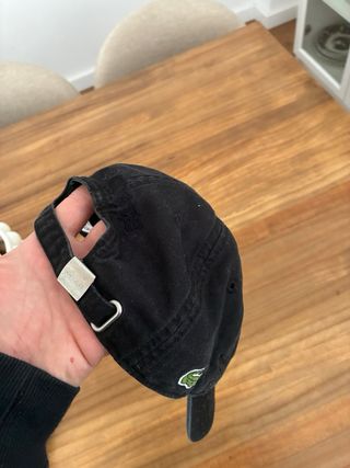Gorra Lacoste Negra