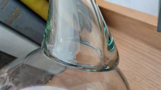 Porròn de Nevera,Vidrio Artesanal,Firmado