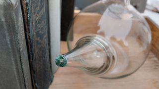 Porròn de Nevera,Vidrio Artesanal,Firmado