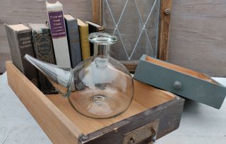 Porròn de Nevera,Vidrio Artesanal,Firmado