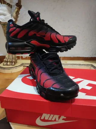 Nike Air Max Plus TN Original Zapatillas Negras Ro