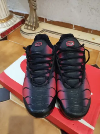Nike Air Max Plus TN Original Zapatillas Negras Ro