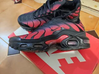 Nike Air Max Plus TN Original Zapatillas Negras Ro