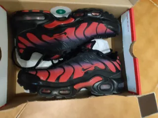 Nike Air Max Plus TN Original Zapatillas Negras Ro