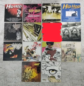 Lote CDs revista Hip Hop Nation