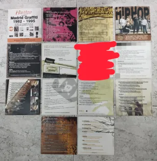 Lote CDs revista Hip Hop Nation