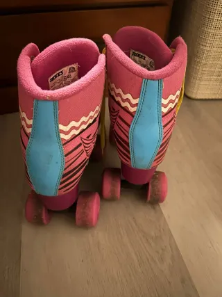 Patines rosas Disney talla 37