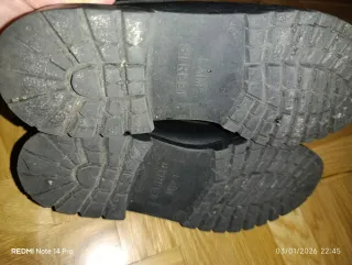 Zapatos negros de piel