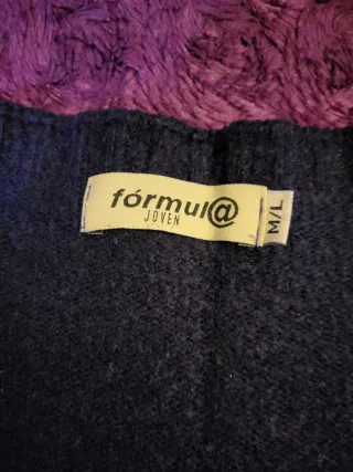 Jersey punto Fórmula Joven Talla M/L