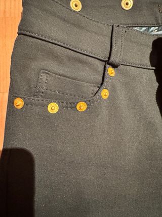 Pantalón Holy Preppy verde elastico