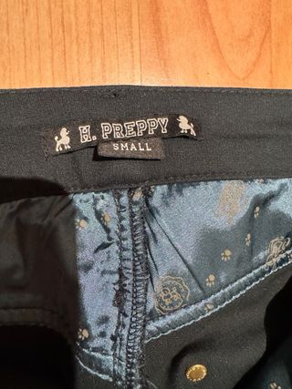 Pantalón Holy Preppy verde elastico