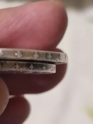 Plata.Dos Duros Alfonso XIII 1898 y 1890