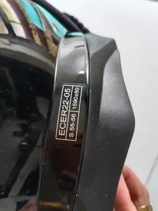 Casco Moto Negro Casi Sin Uso