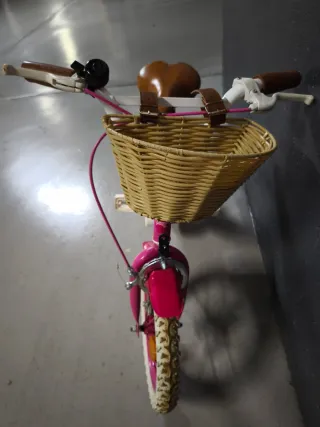 Bicicleta niña 14" Pinypon vintage