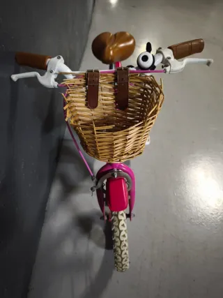 Bicicleta niña 14" Pinypon vintage