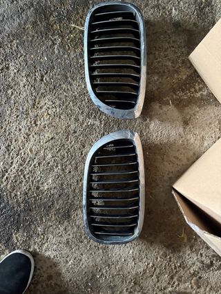 Rejillas BMW E46 coupe Cromadas
