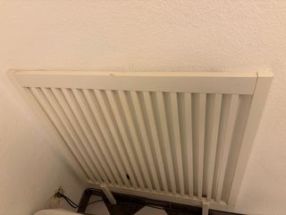 Cabecero de madera blanco para cama de 90